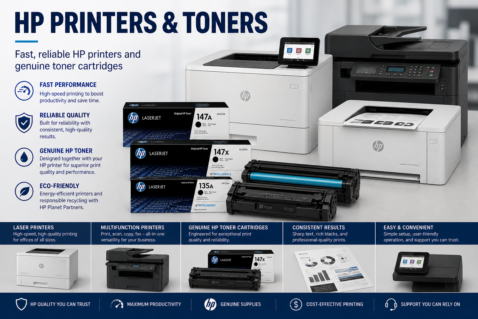 HP Printers & Toners