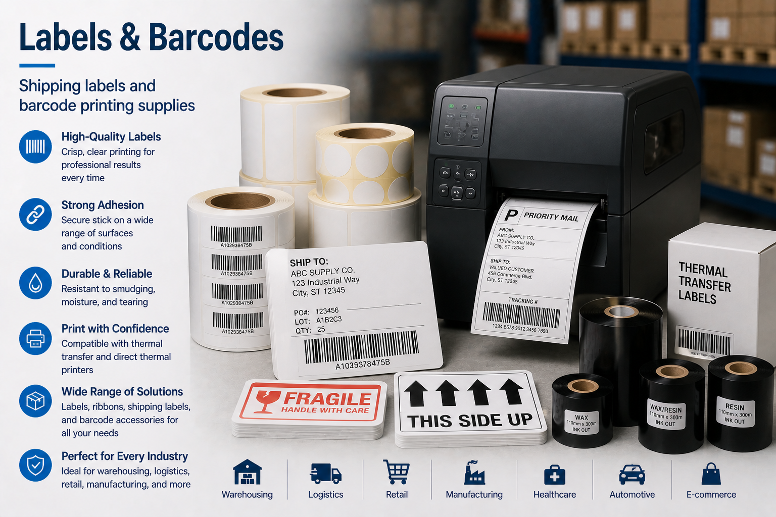 Labels & Barcodes