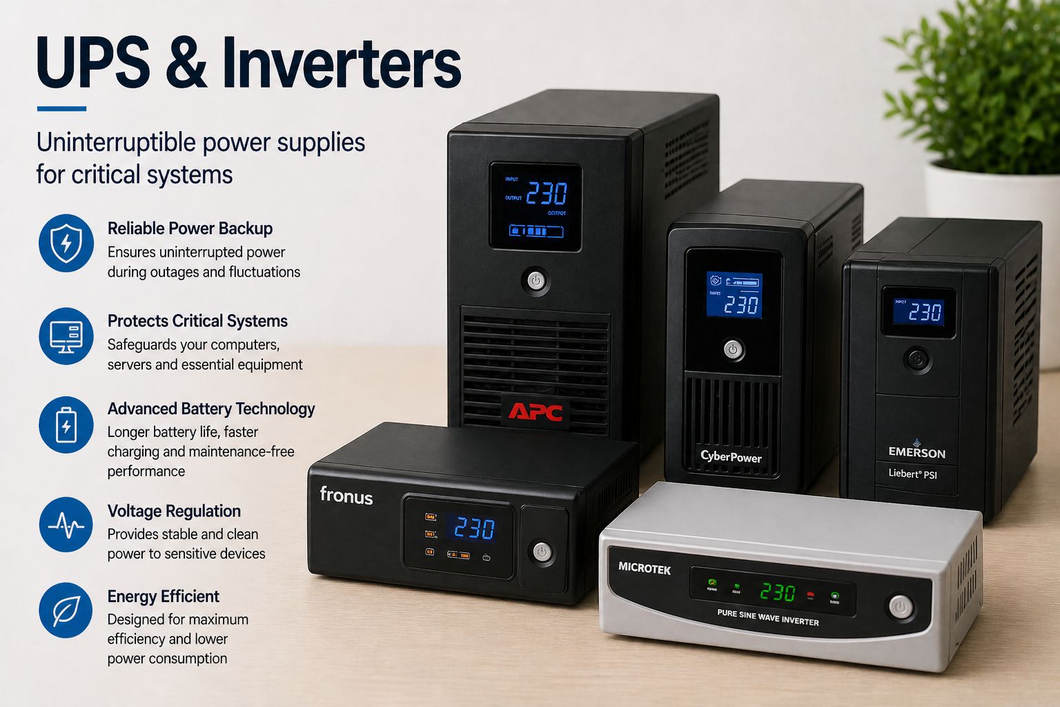 UPS & Inverters